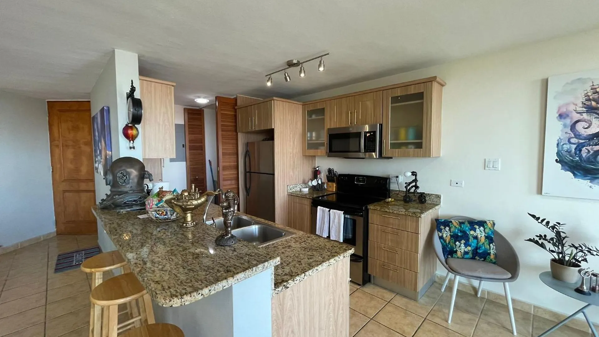 Апартаменты 506 Ocean & Marina Views 3 Bedroom 2 Bathroom Lux Фахардо Пуэрто-Рико